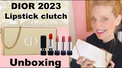 dior 2023 minaudiere clutch|dior lipstick clutch.